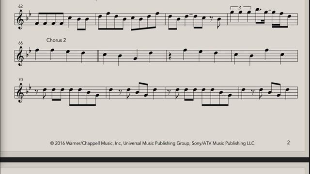 Bruno Mars - That's What I Like (HITSHEETS Instrumental) смотреть онлайн