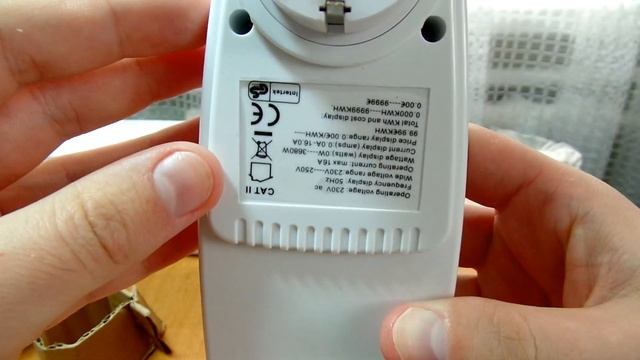 Digital Electronic Wattmeter. Unboxing
