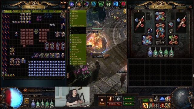 Фарм Внушающих Страх Приглашений Мейвен в POE 3.24 смотреть онлайн