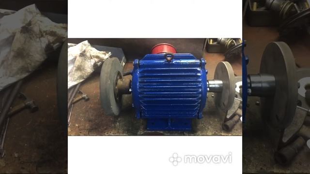 Изготовление промышленного наждака продолжение,первый запуск и куча токарки смотреть онлайн