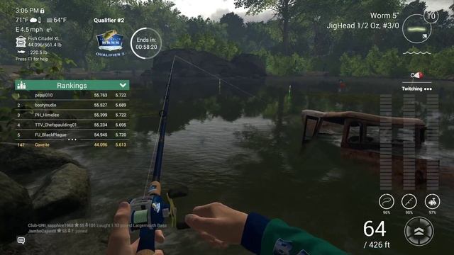 Fishing Planet - Largemouth Bass April Cup Qualifier #2 Neherrin River смотреть онлайн