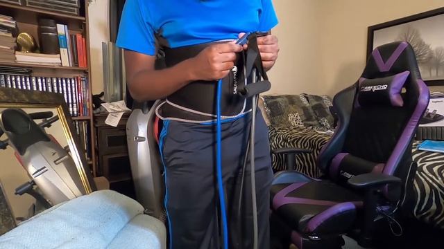 UNBOXING SAUNAFX 10 Inch Neoprene Waist Trimmer Belt and SPRI 3-in-1 Resistance Cord смотреть онлайн