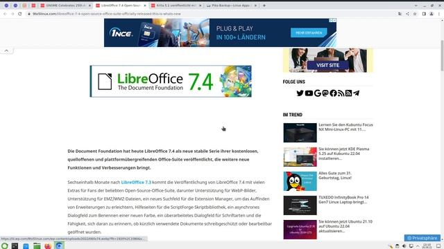 "neues aus der Linux-Welt" KW35 смотреть онлайн