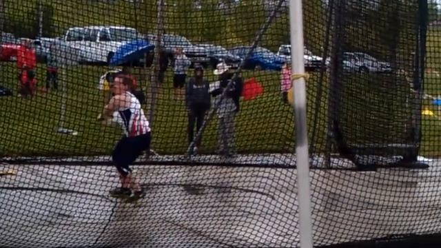 Melinda Bendik - Hammer School Record 60.30m смотреть онлайн