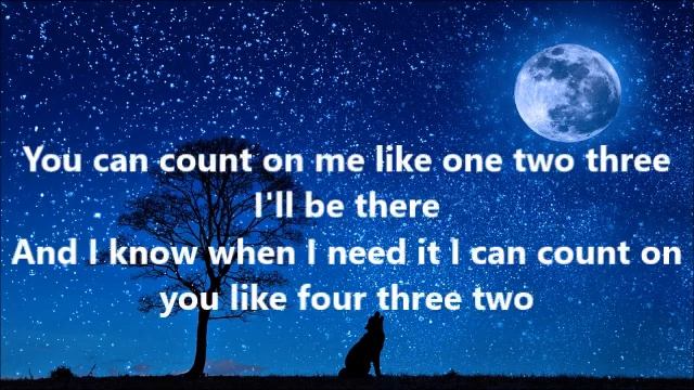 Bruno Mars Count on me Lyrics смотреть онлайн