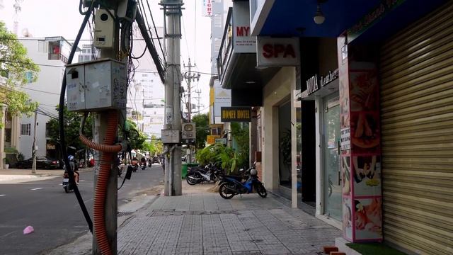Прогулка по городу Нячанг (Вьетнам)//// Tour of Nha Trang city (Vietnam) смотреть онлайн