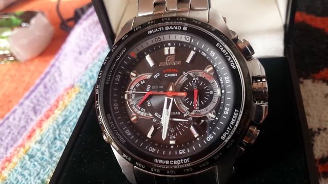 Casio edifice 5089 eqw-m710 Multi band 6 wave ceptor tough solar 10 bar смотреть онлайн