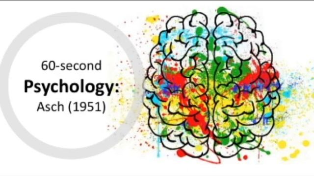 BTEC Level 3 Applied Psychology in 60(ish!) Seconds: Asch (1951) смотреть онлайн