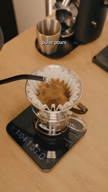 The BEST Kalita Wave Recipe! #coffeetime #coffeerecipe #shortsviral смотреть онлайн