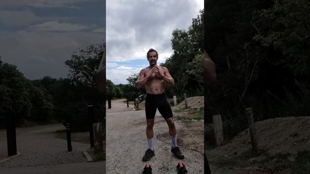 101 Eight pump burpees with 2 squats chaser & knee raises each leg @IronWolf84 смотреть онлайн