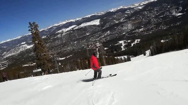 Breckenridge Peak 9 to Mercury Chair Ski Bike at the end смотреть онлайн