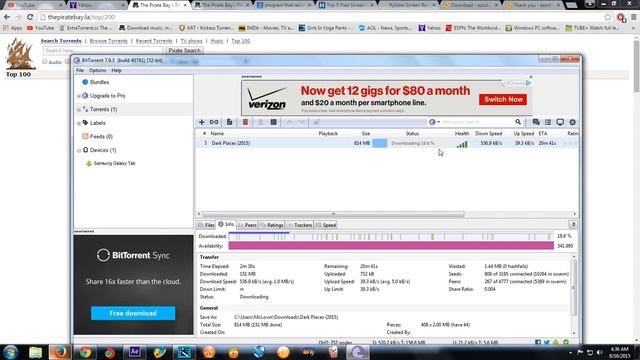 BitComet Vs BitTorrent/Utorrent