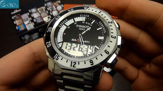 TISSOT Sea-Touch Mens Watch T0264201105100 - E-oro.gr смотреть онлайн