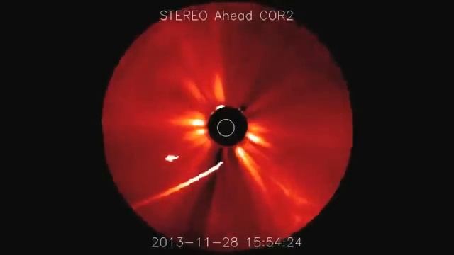 Солнце разорвало на части комету века смотреть онлайн