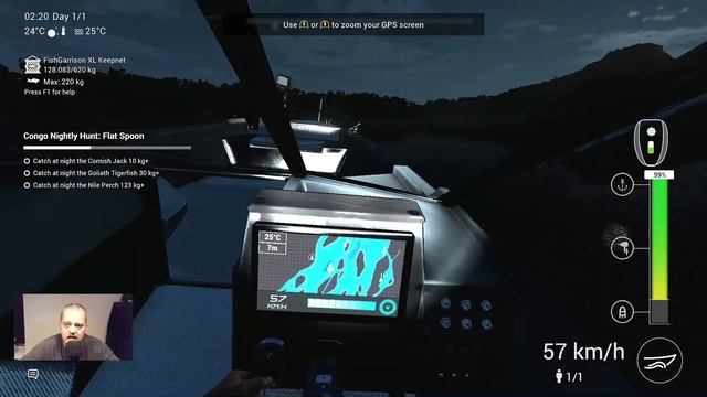 Fishing Planet, Congo River, Congo Nightly Hunt : Flat Spoon, Mission