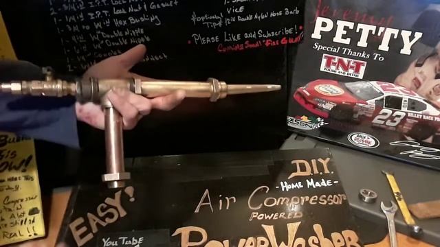 Build The ORIGINAL DIY: Air powered pressure washer. "The king's power washer gun" смотреть онлайн