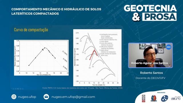 Geotecnia & Prosa #10 | COMPORTAMENTO MECÂNICO E HIDRÁULICO DE SOLOS LATERÍTICOS COMPACTADOS смотреть онлайн