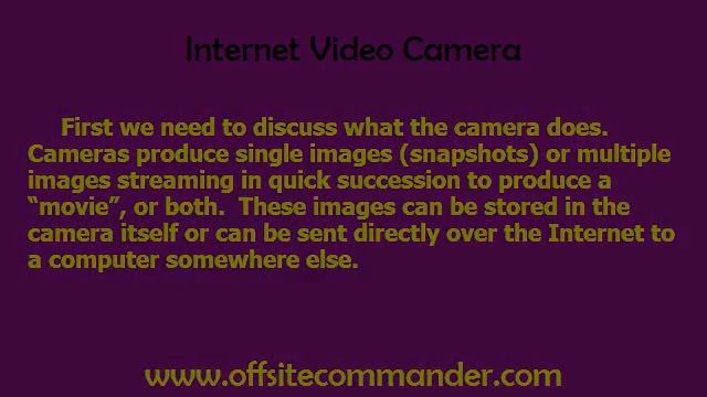 Internet Video Camera - How Webcams Operate смотреть онлайн