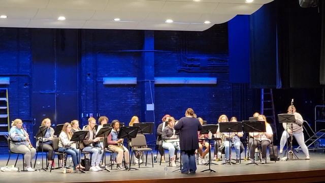 2/5/23 TWU Clarinet Choir Rehearsal For San Antonio TMEA