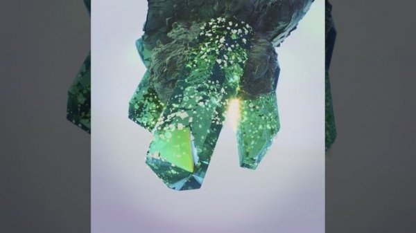 Crystallization process. 
Plugin TyFlow