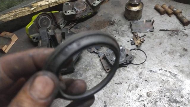 Суппорта CLAAS - Lexion 450...трошки перебираємо смотреть онлайн