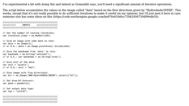 GIS: Is it possible to calculate flow accumulation using google earth engine? (3 Solutions!!) смотреть онлайн