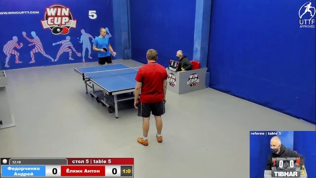 13:30 Федорченко Андрей 3-0 Ёлкин Антон cтол 5 ЮГ-2 01.01.22 смотреть онлайн