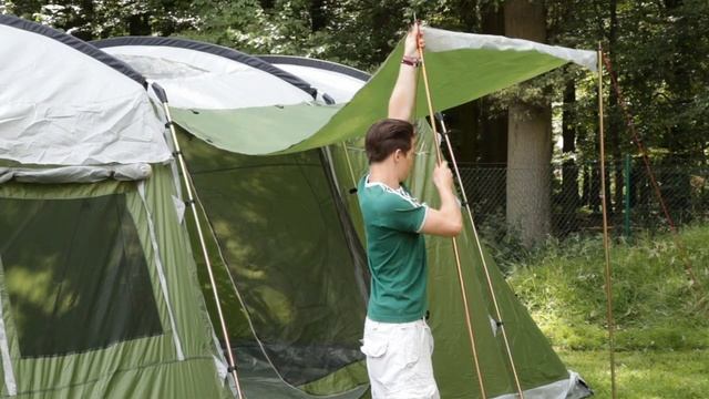 Skandika Saturn 6 Familienzelt | Aufbau Video | Schritt für Schritt Anleitung смотреть онлайн