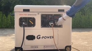 Газовый генератор g-power 9 кВт