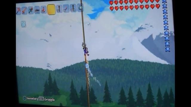 Let's Play Terraria (PS3) Part 39 - Becoming A Merman And... Wandering Around Space