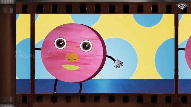 Shapes Song | 50 | Shapes Show Effects | Black-Diamond Nursery Rhymes & Kids Song смотреть онлайн