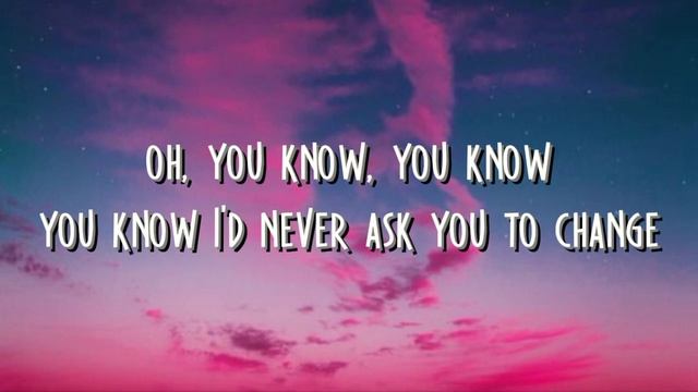 Bruno Mars - Just The Way You Are (lyrics)