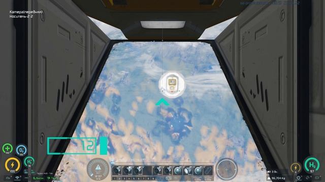 Перестыковка жилого модуля на нос корабля и доставка его на станцию. смотреть онлайн