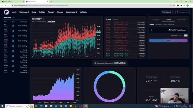 Make your first INJ deposit on Black Panther смотреть онлайн