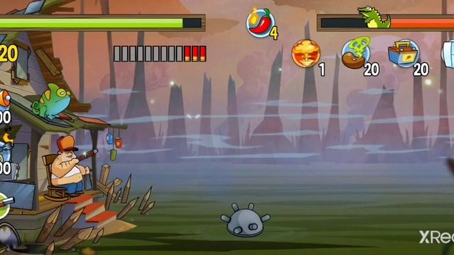 Swamp Attack. Эпизод 4 Уровень 24(Босс)