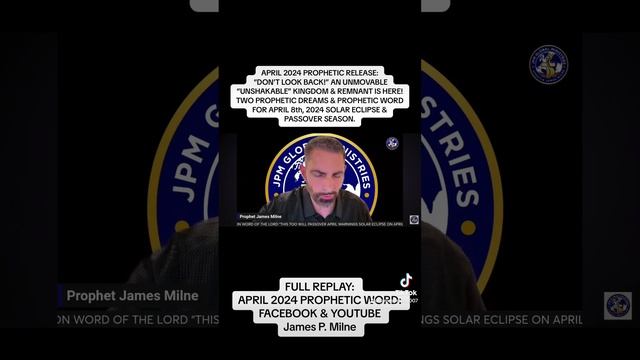 APRIL 2024 TWO PROPHETIC DREAMS & PROPHETIC WORD FOR APRIL 8th, 2024 SOLAR ECLIPSE & PASSOVER SEASO смотреть онлайн