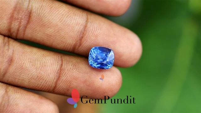 Blue Sapphire - 6.11 carats смотреть онлайн