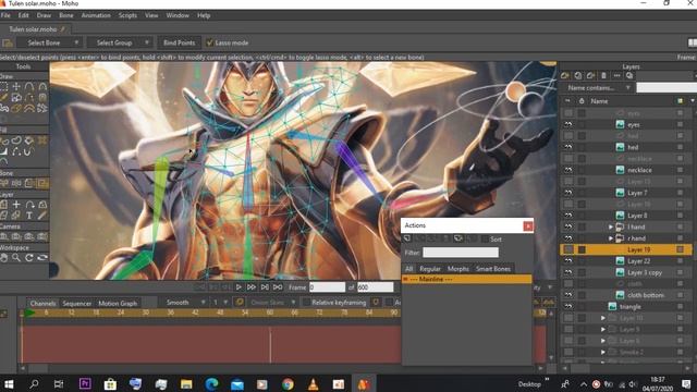 Tulen Cosmos Solar Flare | AOV Live Wallpaper смотреть онлайн