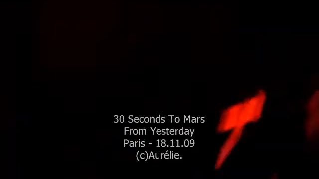 30 Seconds To Mars - From Yesterday - Paris