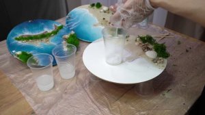 Инструкция. Набор для творчества из эпоксидной смолы: "Картина - силуэт", вариант - Девушка.