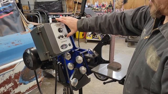 We Bought The (BADDEST) Belt Grinder On The Planet "AMERIBRADE" 2x72 Belt Grinder смотреть онлайн