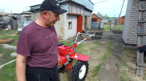 Собираю купленный новый мотоблок Брайт.
