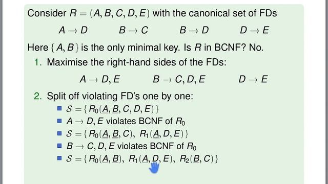 Database Normalization - Transformation to Boyce-Codd Normal Form (BCNF) | Database Tutorial 6k смотреть онлайн