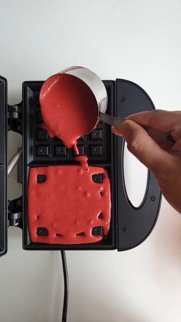 Red Velvet Waffles ❤️ #asmr смотреть онлайн