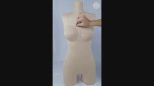 Изготовление бельевого манекена. Мастер-класс. #манекендляпошива #манекен #лекаламанекена #лайфхаки