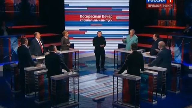 'Воскресный вечер' с Владимиром Соловьёвым  Специальный выпуск 21 03 2014