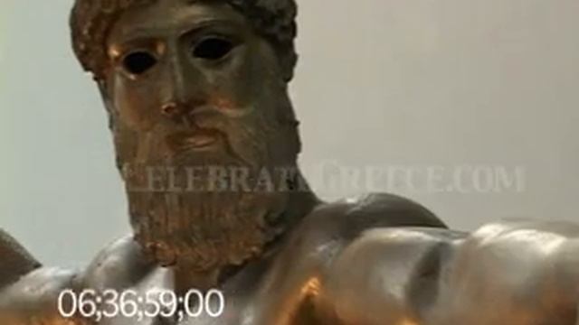 0392 Bronze statue of the Greek god Zeus or Poseidon (Jupiter/Neptune) смотреть онлайн