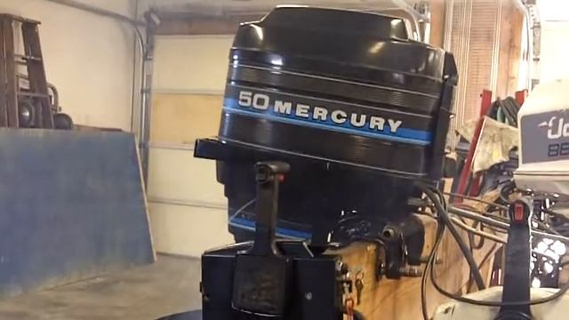 1982 50 hp Mercury, Project Outboards of Dalton City, Il