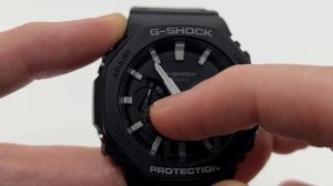 CASIO G SHOCK GA 2100 Series 5611 module Hand Alignment Reset Digital Time not Matching Analog Time