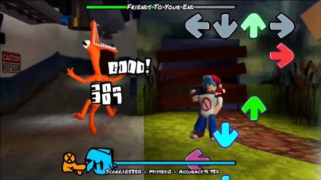 FNF MOD/РАДУЖНЫЕ ДРУЗЬЯ/ROBLOX/🎤🎧🎮🎶🎵